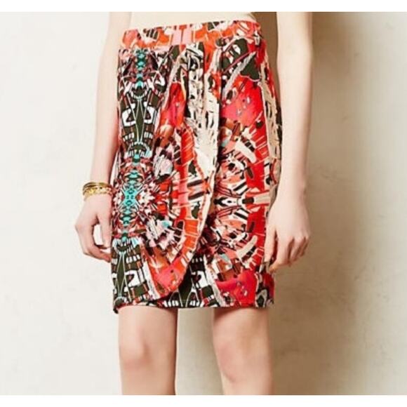 Anthropologie Maeve Wrap Skirt - Size L - Picture 3 of 8